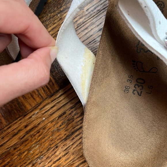 Birkenstocks Birki’s White Sandals L 5 - Picture 9 of 11